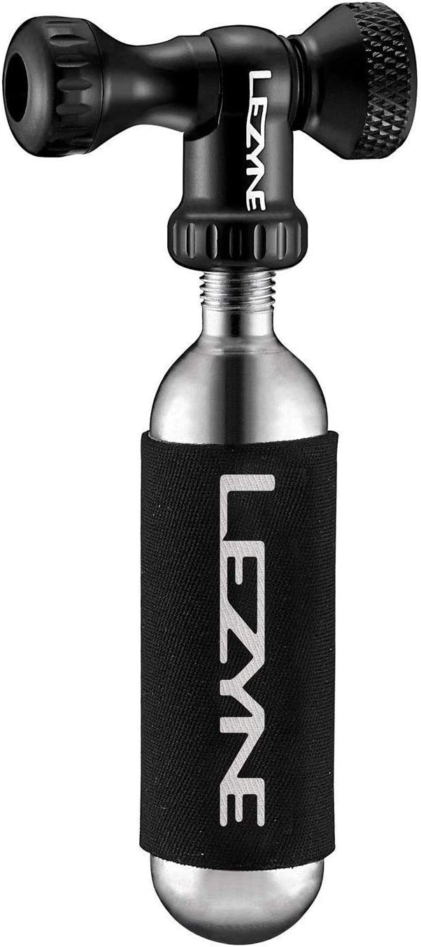 Lezyne Control Drive CO2 Bicycle Tire Inflator, with 16G CO2 Cartridge