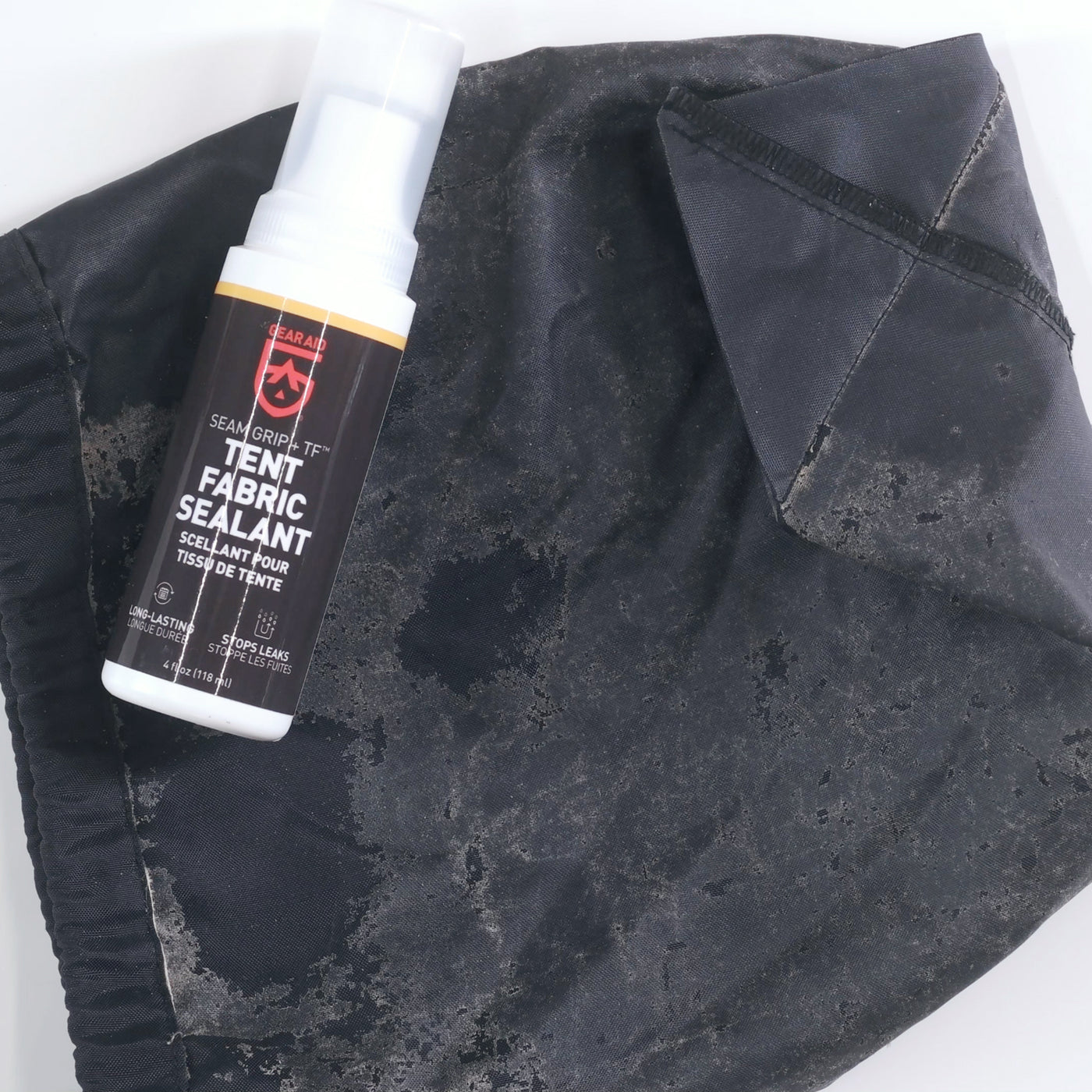 GEAR AID Seam Grip TF Tent Fabric Sealer for Waterproofing, Clear, 4 fl oz