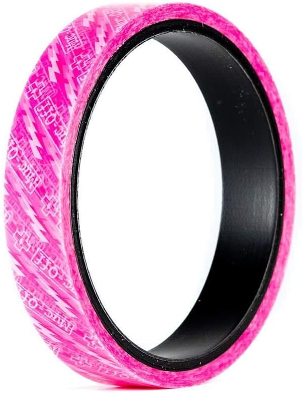 Muc-Off Tubeless Rim,  Adhesive Bike Tire Liner, Tubeless Tape for MTB/Road/Gravel Bikes, Tubeless Kit including 10m Roll of Bike Tape