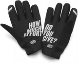 100% BRISKER Cold Weather Motocross & Mountain Bike Gloves - Warm Winter MTB & MX Powersport Racing Protective Gear