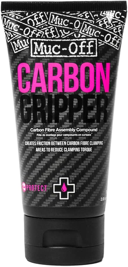 Muc-Off Carbon Gripper, 75g - Carbon Assembly Paste for Bikes - Non-Slip Carbon Paste for Carbon Fibre Bicycle Parts