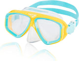 Speedo Unisex-child Swim Snorkel Dive Mask Anti-Fog with Nose Cover Adventure Series