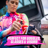 Muc Off 202 Visor, Lens & Goggle Cleaning Kit, Blue, 0.030 l