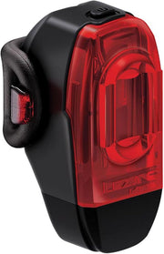 LEZYNE KTV Drive+ Bicycle USB Stick Rechargeable IPX7 Waterproof 270-Degree Visibility LED Rear Light w/Multiple Modes | Mounting Strap Included, Black, 40 Lumens