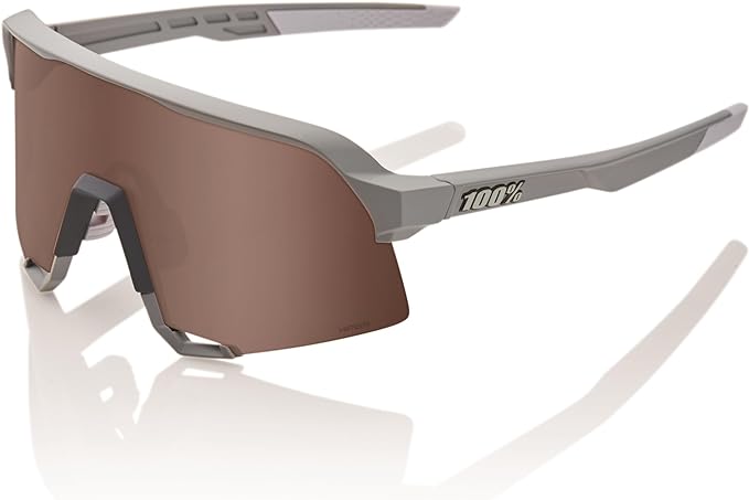 100% S3 Sport Performance Cycling Sunglasses - Vented Baseball, Road Bike, & Triathlon Racing with Interchangeable Lens