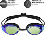 TYR Blackhawk Racing Mirrored Goggles, One Size