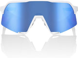 100% S3 Sport Performance Cycling Sunglasses - Vented Baseball, Road Bike, & Triathlon Racing with Interchangeable Lens