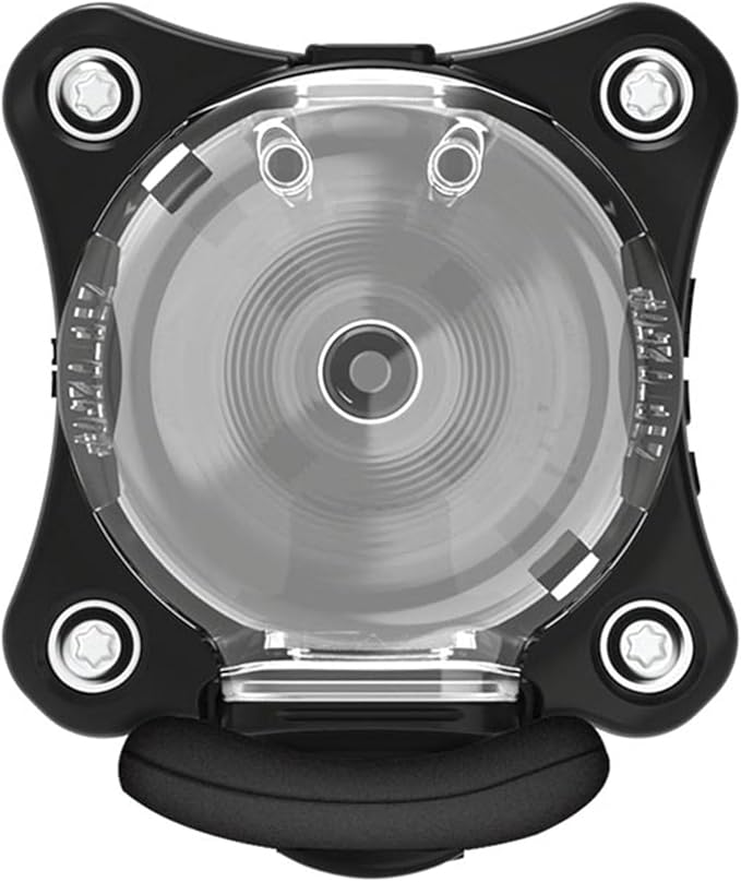 LEZYNE Zecto Drive Bicycle Durable USB Rechargeable IPX7 Waterproof 250 Lumens White LEDs Front Light w/Multiple Solid & Flash Modes, Silicone Rubber Mounting Strap Included