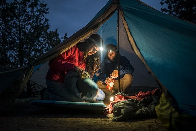 Black Diamond Storm 500-R LED  Headlamp, Blue