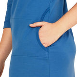 Speedo Women's Hooded Aquatic Fitness Robe and Cover-Up, with Full Front Zip