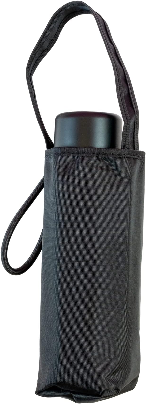 TOTES Micro MINI Purse Manual Umbrella-many styles, Color Black Square