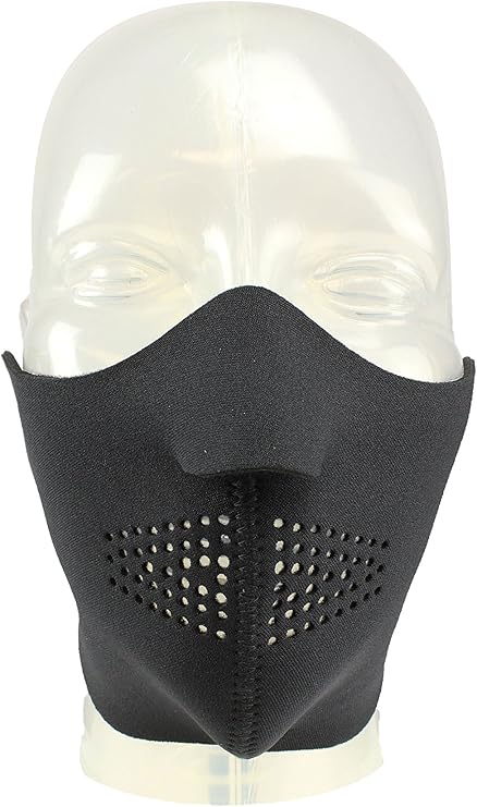 Seirus Innovation 6810 Neofleece Comfort Masque, Winter Cold Weather Face Protection, Black, Small