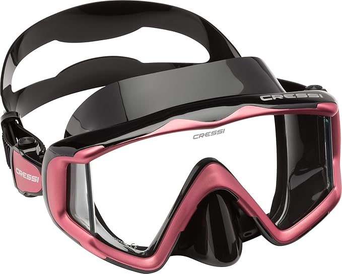 Cressi Liberty Triside SPE Snorkeling Mask Perfect View Scuba Diving