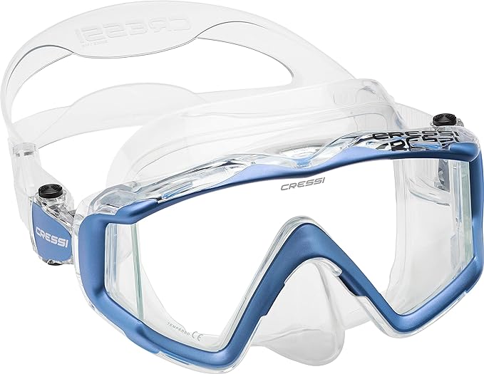Cressi Liberty Triside SPE Snorkeling Mask Perfect View Scuba Diving