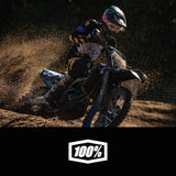 100% STRATA 2 Goggles, Sports Goggles for Motocross & Mountain Biking, Eyewear for Bike Riders,Motocross Goggles for Men Clear Lens