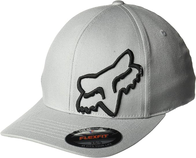 Fox Racing Men's Standard Flex 45 Flexfit Hat, Color Steel Gray