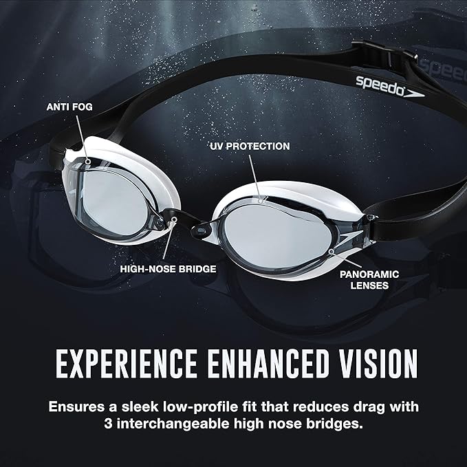 Speedo Unisex-Adult Swim Goggles Speed Socket 2.0