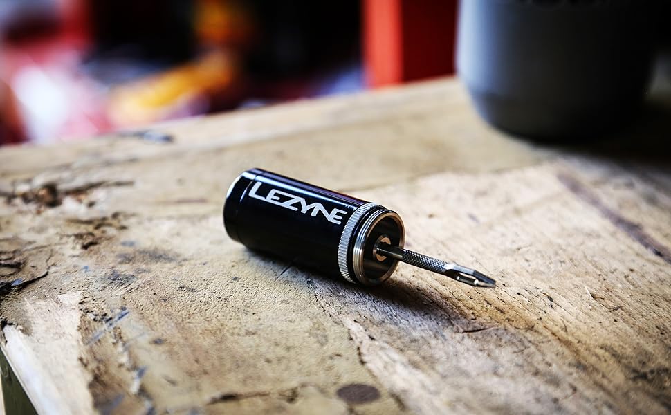 LEZYNE, Tubeless Kit, Tubeless repair kit, includes alloy tool and 5 plugs.