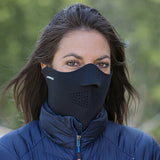 Seirus Innovation 6810 Neofleece Comfort Masque, Winter Cold Weather Face Protection, Black, Small