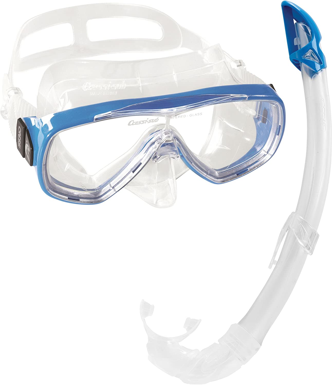 Cressi Adult Onda & Mexico Snorkeling Mask & Snorkel