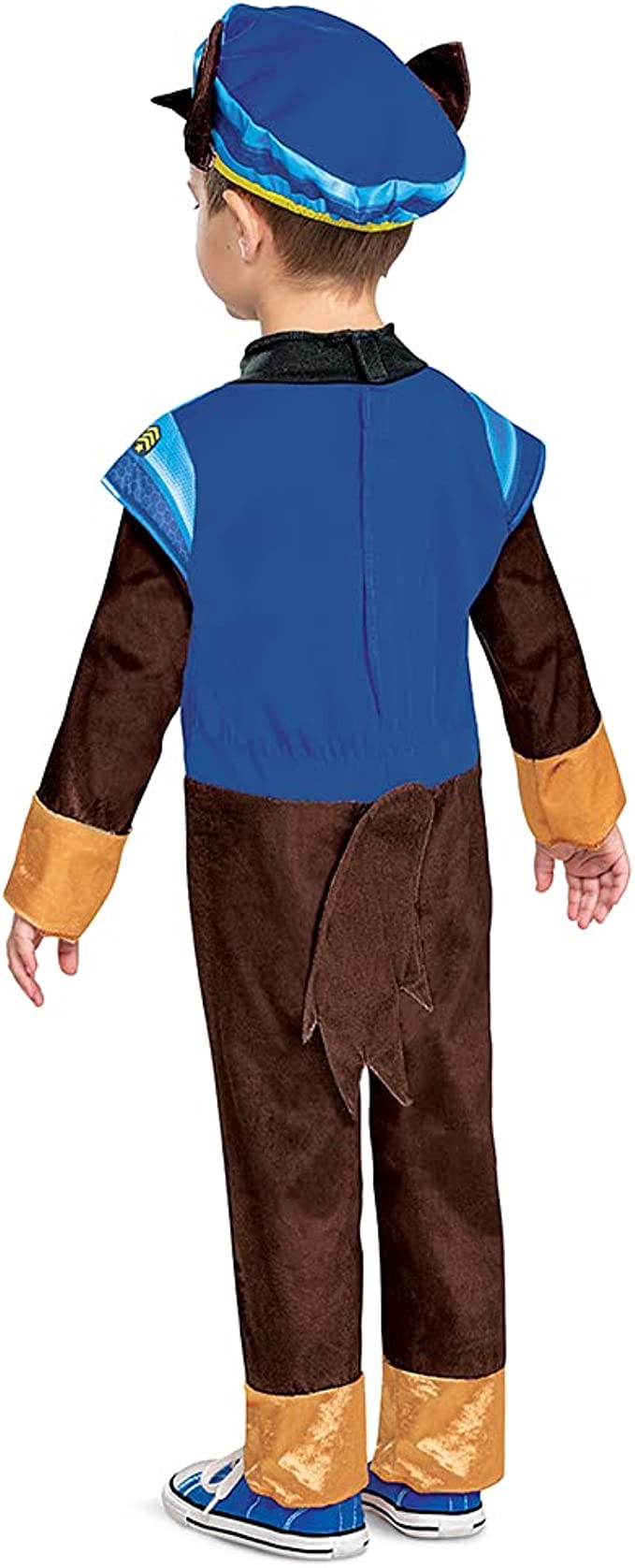 Disguise Paw Patrol Chase Hat and Jumpsuit Kids Costume