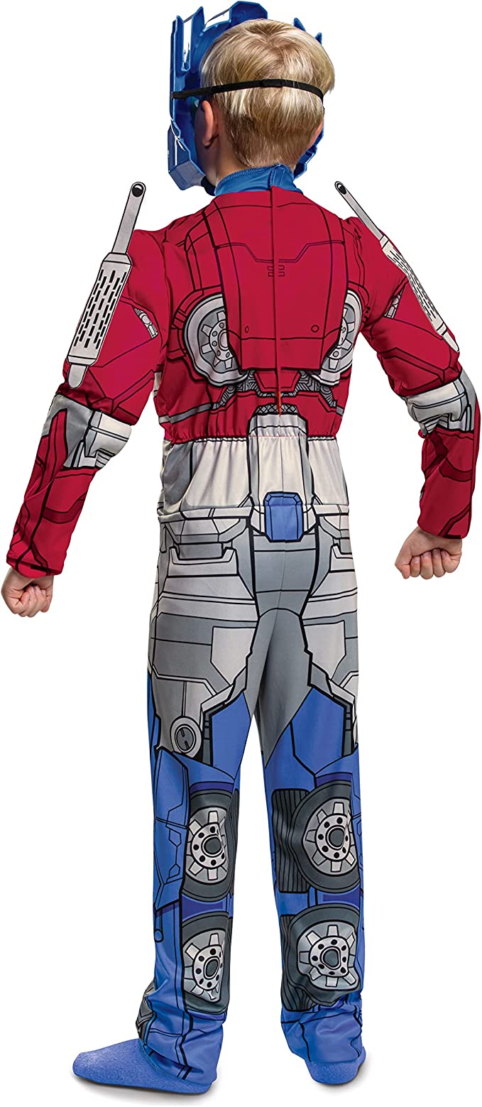 Disguise Transformers Muscle Optimus Prime Kids Costume