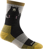 Darn Tough Women's Bear Town  Micro Crew Lightweight with Cushion Sock