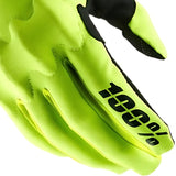 100% COGNITO D30 Protection Enhanced Motocross Gloves - MX, Dirt Bike & Powersport Riding Gear with Extra Knuckle Gaurds