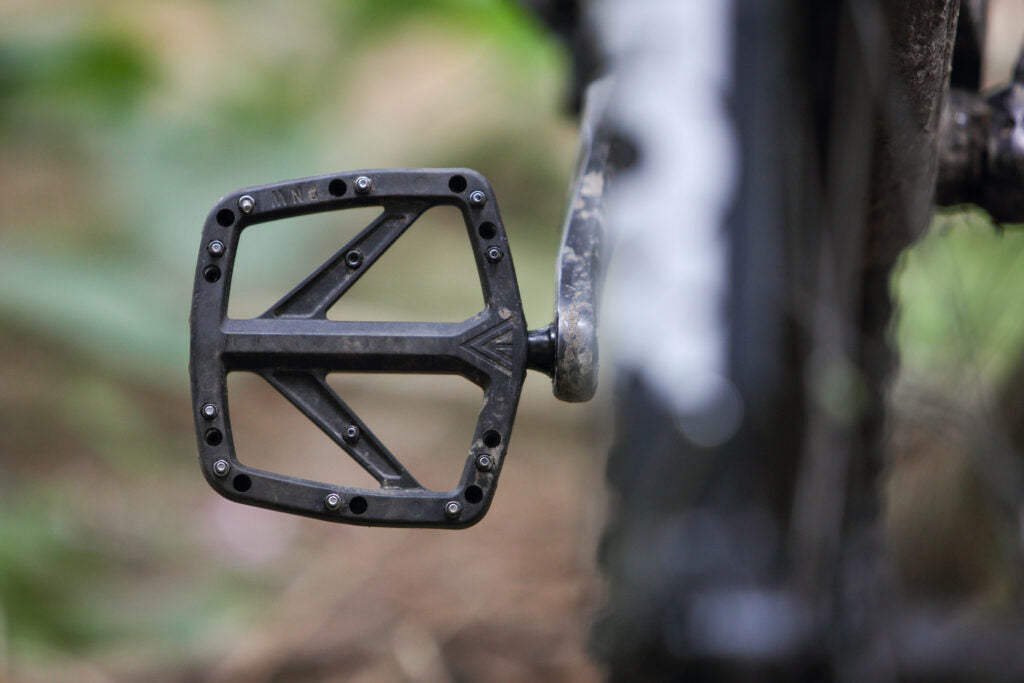PNW Components Range Composite MTB Pedals, Nylon Flat Mountain Bike Pedals