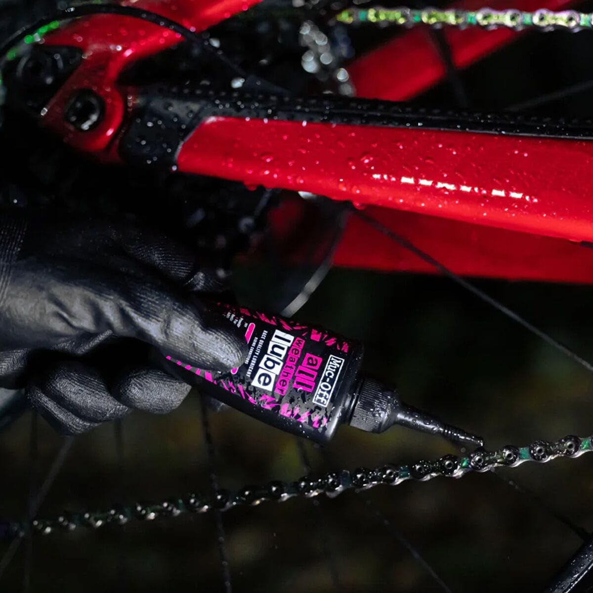 Muc-Off All-Weather Chain Lube, Biodegradable Bike Lubricant and Bicycle Chain Oil