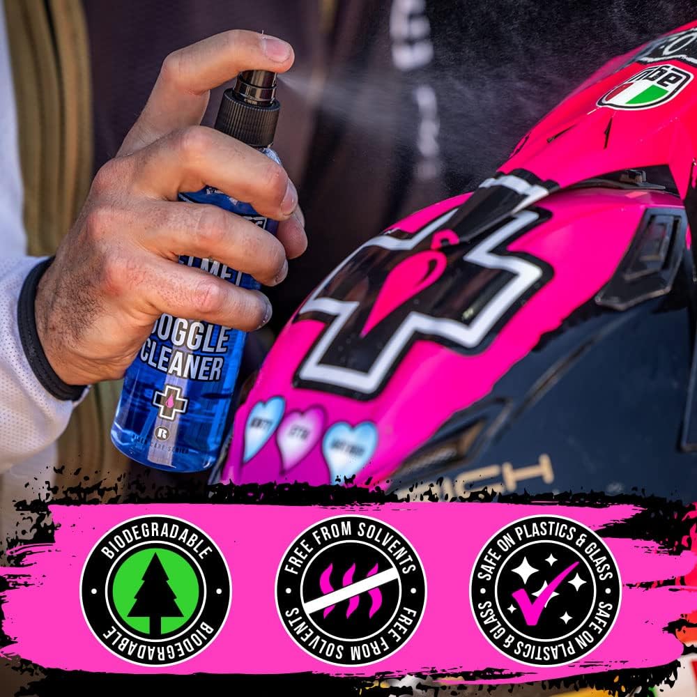 Muc-Off Helmet Visor, Lens and Goggle Cleaner
