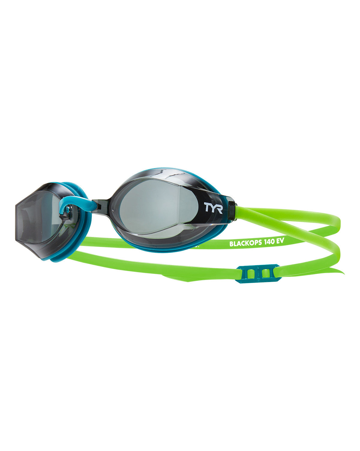 TYR Black Ops EV Racing Goggles Low Profile Competition Ready Swim Goggles with Wide Vision Anti-Fog UV Protection Lenses