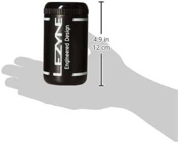 Lezyne Flow Caddy Bicycle Water Bottle Storage Container, 500ml, Black