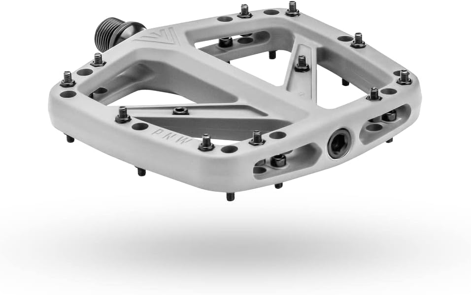PNW Components Range Composite MTB Pedals, Nylon Flat Mountain Bike Pedals