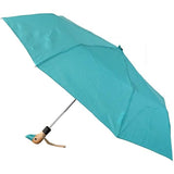 Totes Auto Open Neverwet Wooden Duck Handle Umbrella