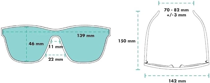 Goodr VRG Polarized Sunglasses UV400 Protection