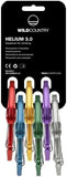 Wild Country Helium 3.0 Rock Climbing Carabiner,  Large Wiregate, Lightweight Aluminum Carabiner, 6 pack