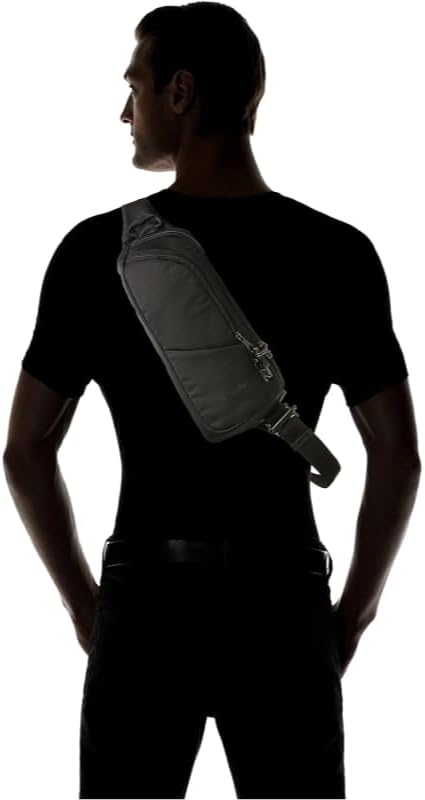 Pacsafe Vibe 150 2.5 Liter Anti Theft Sling Pack, Black