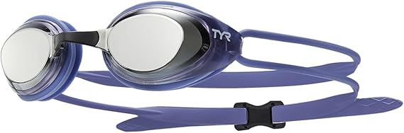 TYR Blackhawk Racing Mirrored Goggles, One Size