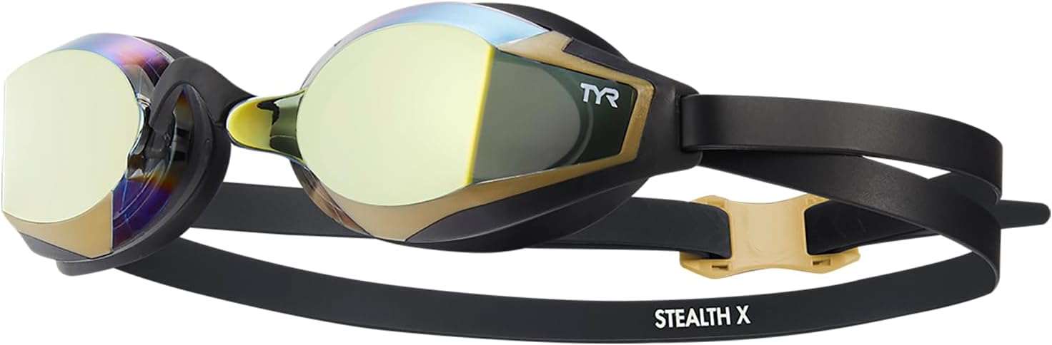 TYR Stealth-X Race Mirrored Adult Swim Goggles