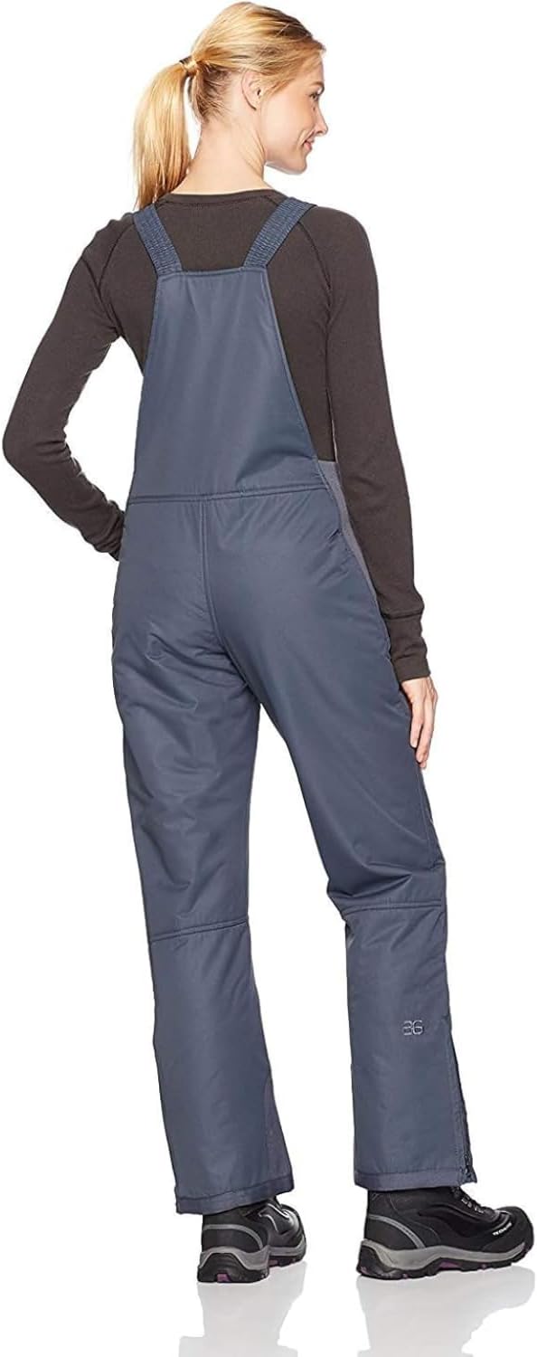 Arctix Women's Essential Insulated Ski Bibs, Water Resistant Snow Pants for Skiing & Snowboarding