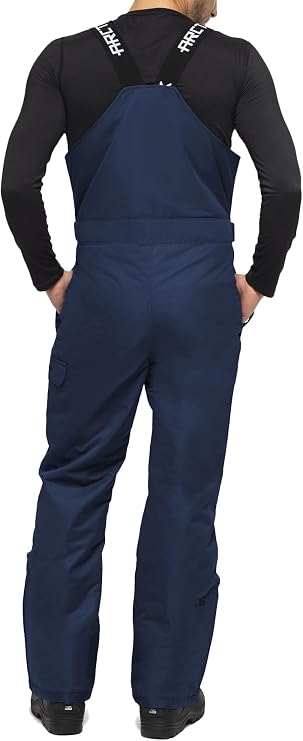 Arctix Men's Avalanche Athletic Fit Insulated Bib Overalls, Blue Night, Large/32" Inseam