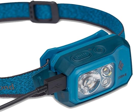 Black Diamond Storm 500-R LED  Headlamp, Blue