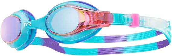 TYR Swimple Tie Dye Youth Swim Goggles