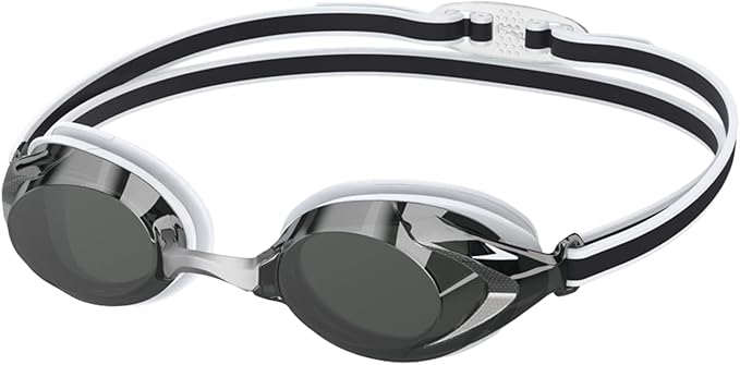 Speedo Junior Vanquisher 3.0 Swim Goggles, Youth Swimming Goggles, Anti-Fog, UV Protection, Comfortable Fit