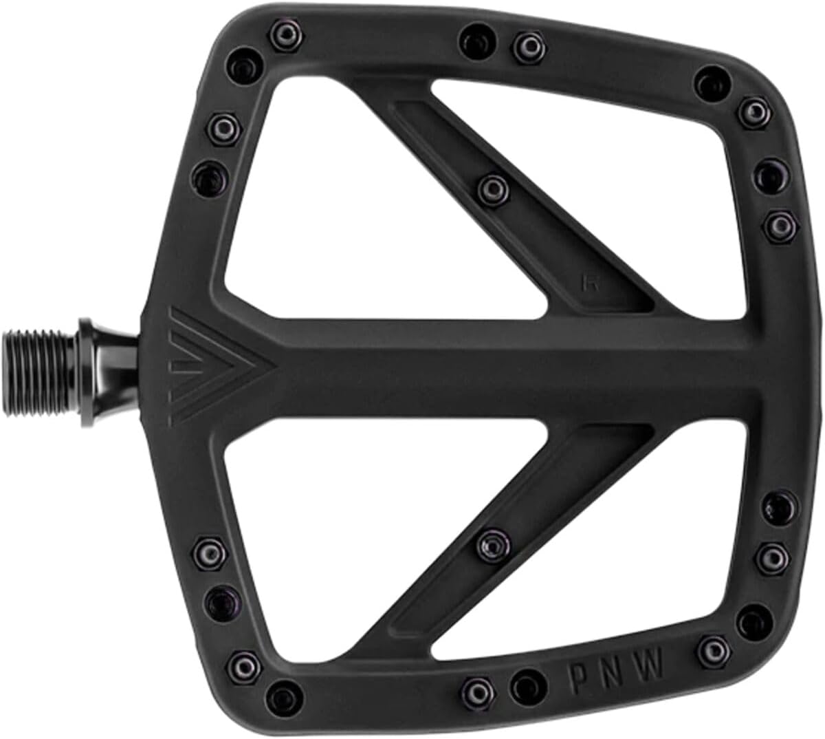 PNW Components Range Composite MTB Pedals, Nylon Flat Mountain Bike Pedals