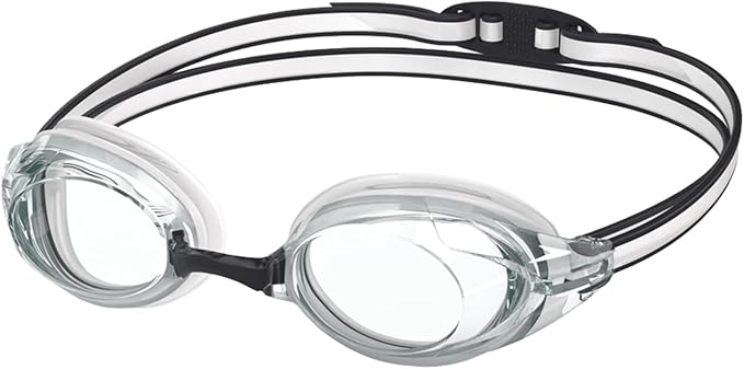 Speedo Vanquisher 3.0 Mirror Swim Goggles, Anti-Fog, UV Protection, Ocular 360 Lens, Hydrodynamic Racing Fit