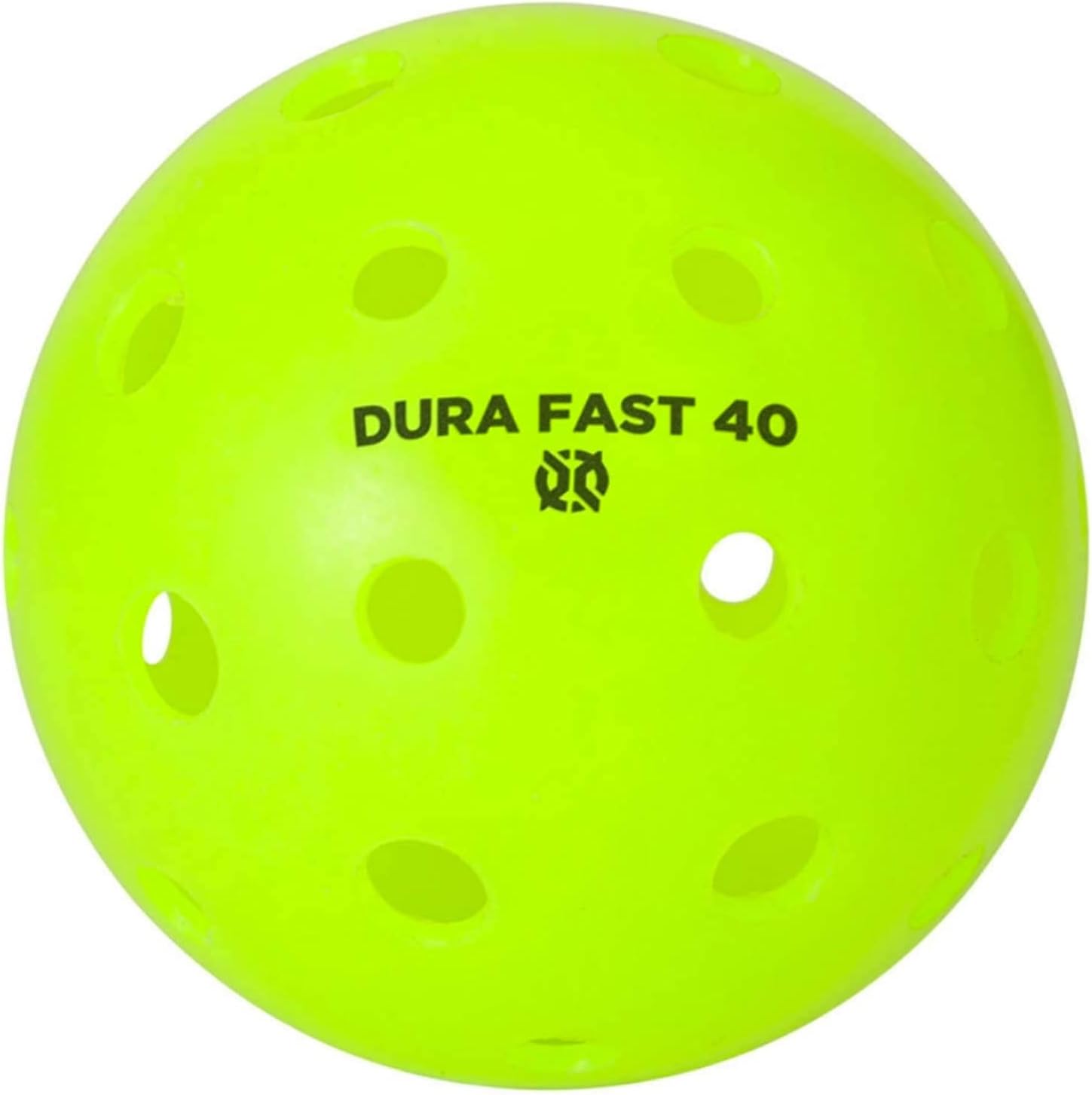 Pack of 100 Dura Fast 40 Pickleballs | Outdoor Pickleball Balls Neon or Yellow USAPA Approved and Sanctioned for Tournament Play, Professional Perfomance