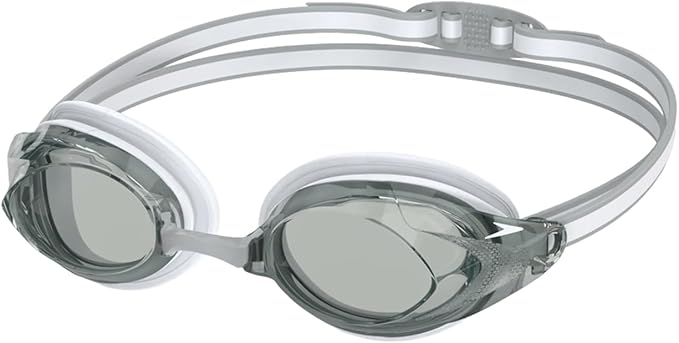 Speedo Women’s Vanquisher 3.0 Swim Goggles, Comfortable Fit, Anti-Fog, UV Protection, Latex Free Swimming Goggles for Women