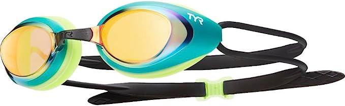 TYR Blackhawk Racing Mirrored Goggles, One Size